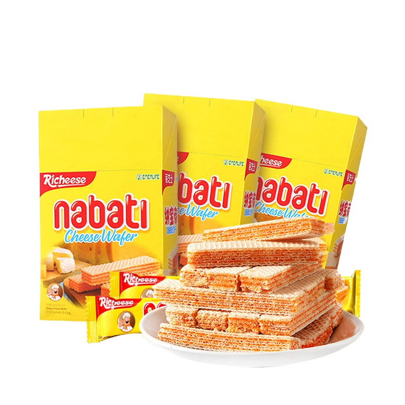 丽芝士200g*4盒酪味威化饼干