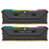 美商海盗船(USCORSAIR)DDR4 3600 32GB(16G×2)套装 台式机内存条 复仇者RGB PRO SL灯条 黑色 电竞玩家款