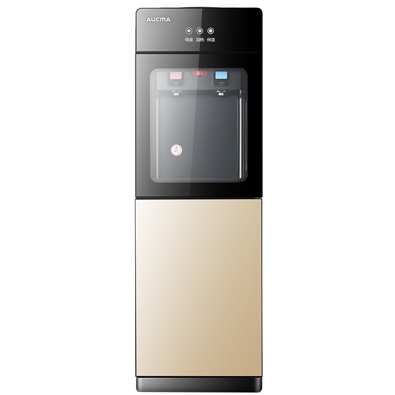 澳柯玛(AUCMA)饮水机 YLR0.7-5X-8AD(B903) 家用立式双门冷热型 办公立式柜式茶吧机 饮水机