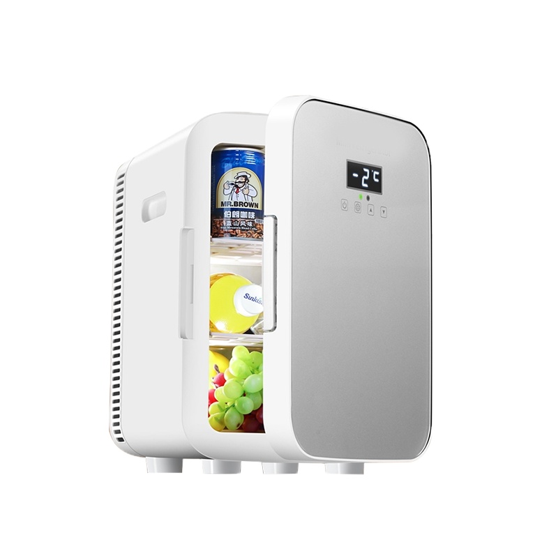 车载迷你小冰箱古达小型车家两用制冷学生寝室宿舍租房mini单人用冷藏_12L数显控温车家两用