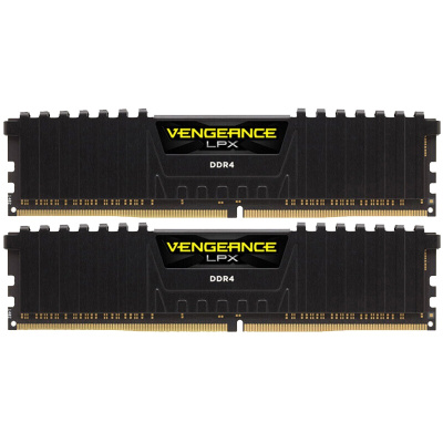 美商海盗船(USCORSAIR)DDR4 3000 16GB(8Gx2)套装 台式机内存条 复仇者LPX系列 游戏型