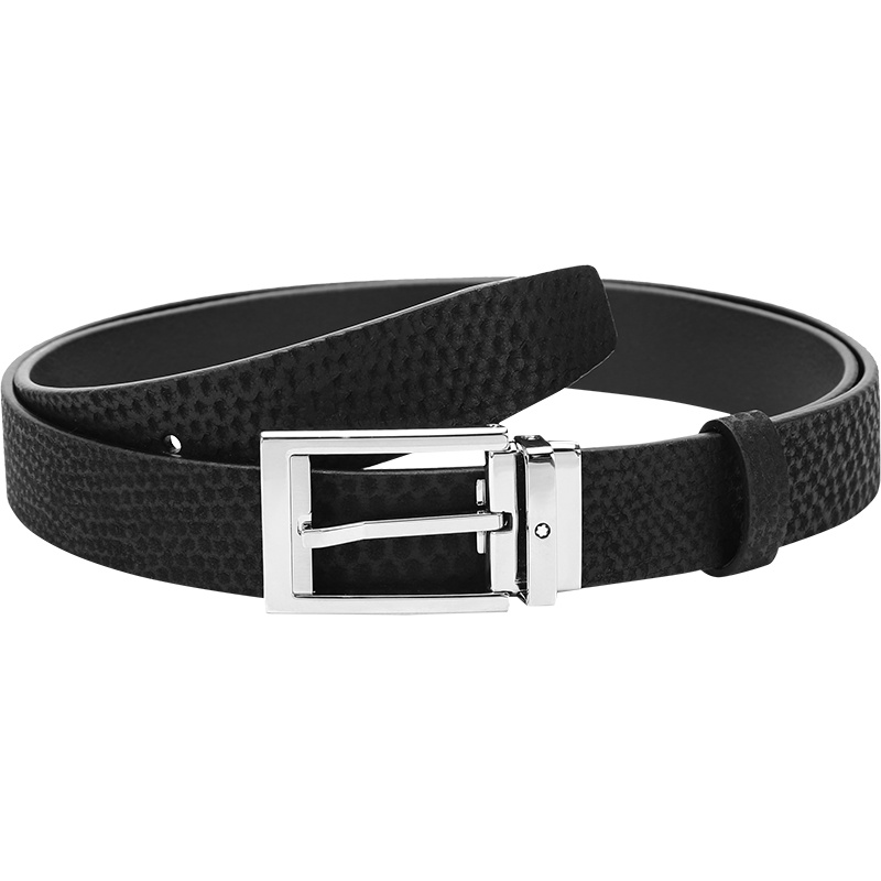 MONTBLANC 万宝龙 男士牛皮针扣式双面皮带腰带 123912