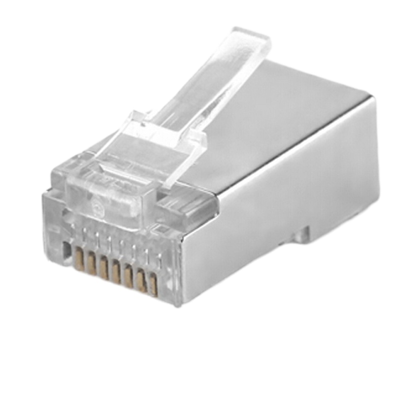 酷比客(L-CUBIC) LCLNC5MKPLUG-6U超5类屏蔽水晶头 8P8C 100只盒