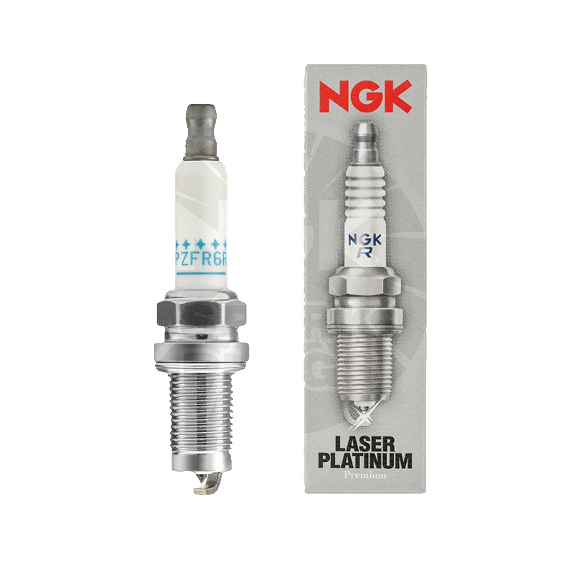 NGK双铂金火花塞PZFR6R 5758单支装速腾迈腾朗逸宝来途安途观高尔夫POLO尚酷明锐速派比亚迪秦宋G6