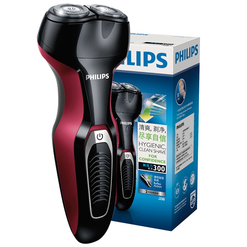 飞利浦(Philips) 电动剃须刀 干湿双剃全身水洗刮胡刀 剃胡刀 多效理容 亲肤舒适全新6系 S6688/16