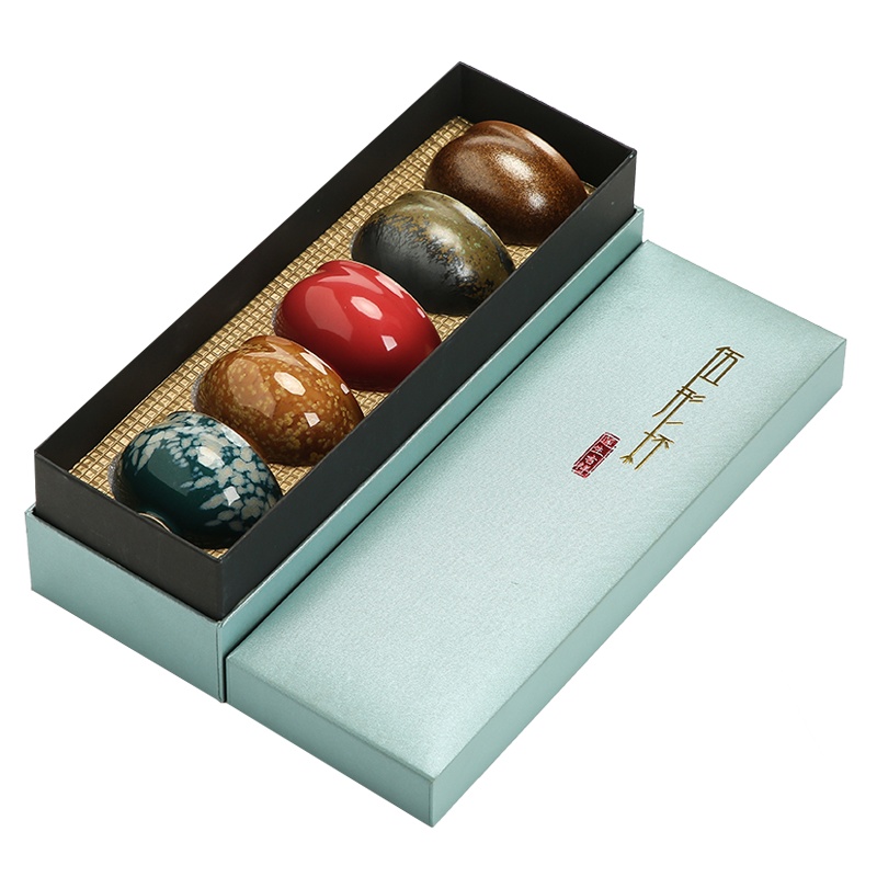 苏氏陶瓷 功夫茶杯 伍形个人杯主人杯5个装