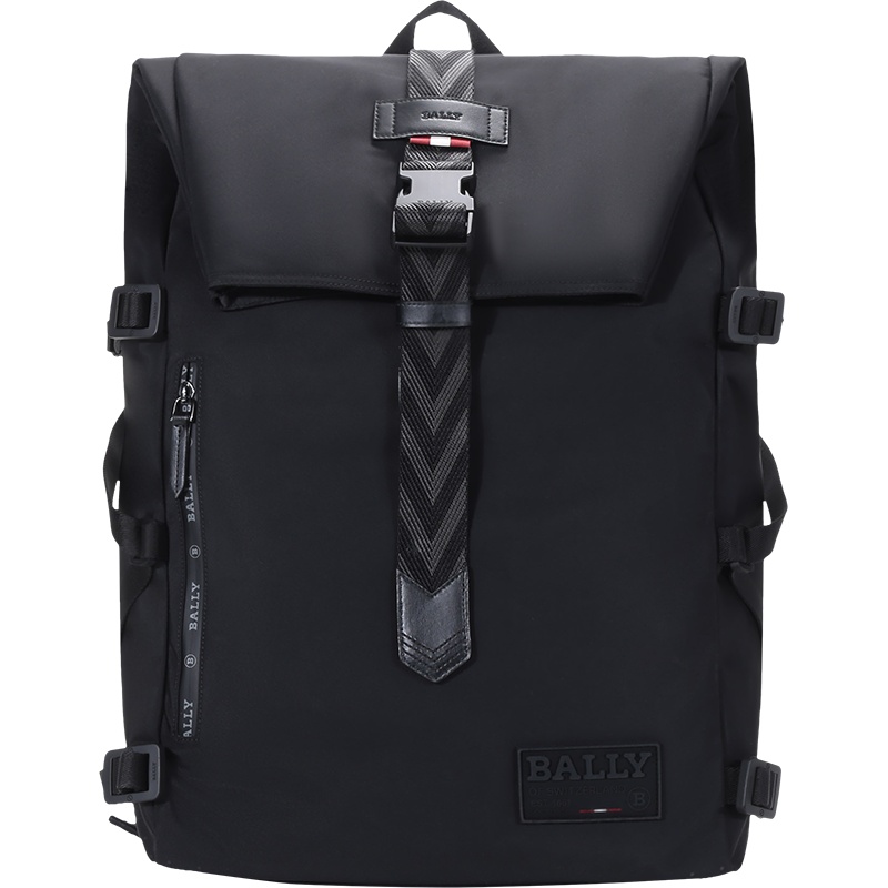 BALLY 巴利 男士织物双肩包背包 REO