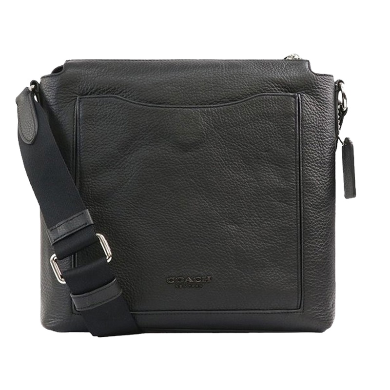 Coach 蔻驰 男士黑色单肩包 F91303NIBLK