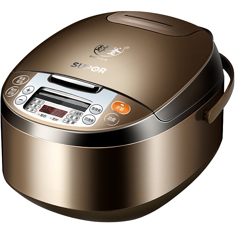 苏泊尔(SUPOR)SY-50HC36Q智能鲜呼吸电压力锅IH家用高压饭煲5L双胆球釜6-8人