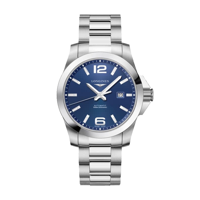 LONGINES/浪琴康卡斯系列机械男表L3.778.4.96.6