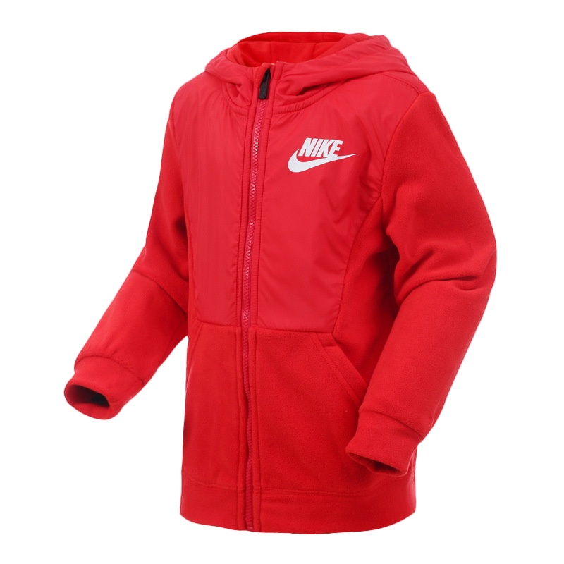 84421HO135U10耐克儿童（NIKE YA）2018冬小童男小童连帽套头卫衣