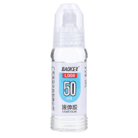宝克(BAOKE)L008 50ml液体胶 学习办公通用胶水 12支装 办公用品