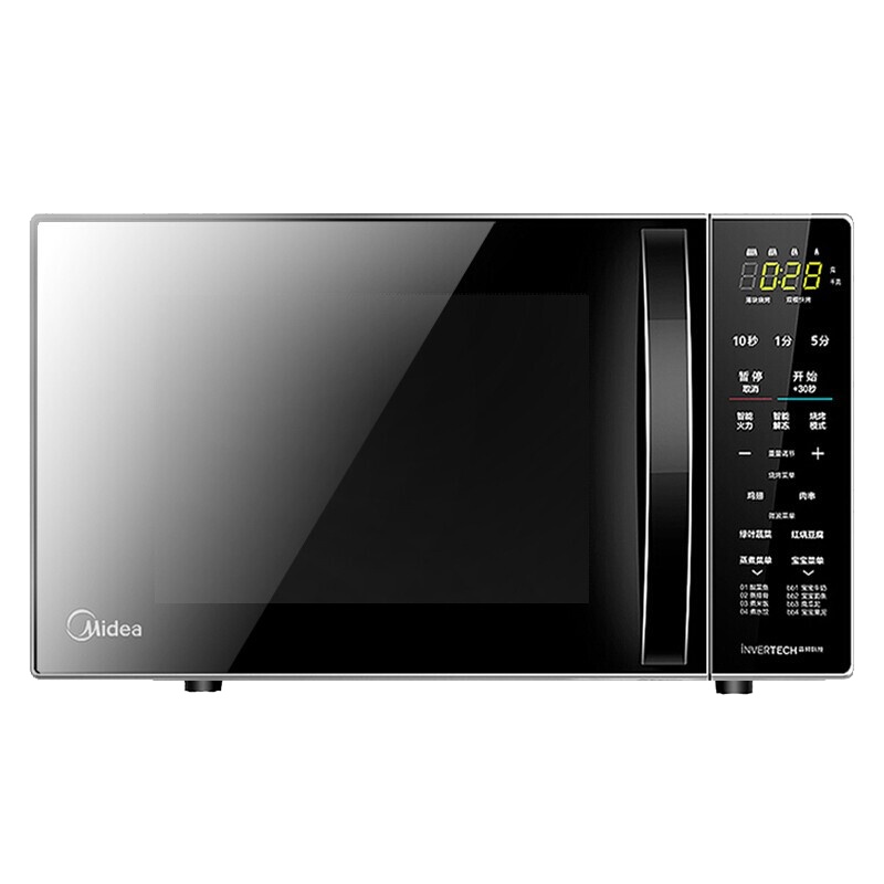 美的(Midea)微波炉 20升变频烧烤 微烤一体机 智能解冻 一机多用样样精通 低噪音更安静 M1-L201B