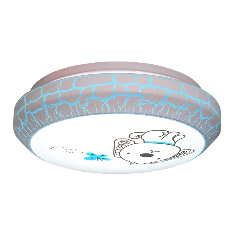 FSL佛山照明 儿童房灯 LED吸顶灯简约现代男女孩子温馨浪漫亚克力卧室灯30M2房间创意卡通狗灯具