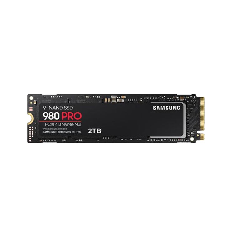 三星(SAMSUNG)2TB SSD固态硬盘 M.2接口(NVMe协议PCIe 4.0 x4) 980 PRO (MZ-V8P2T0BW)