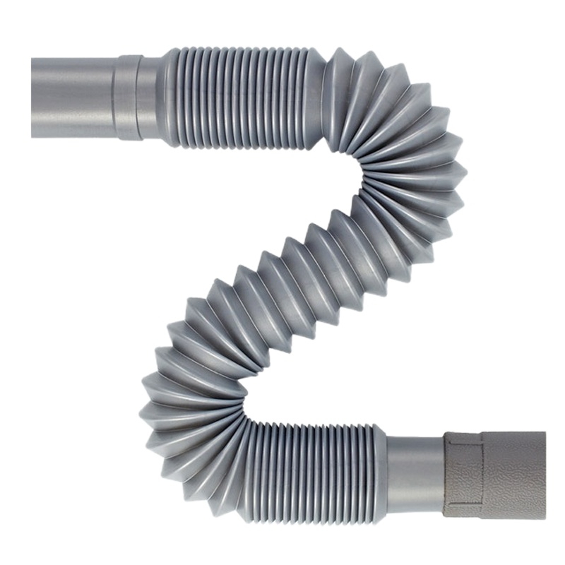 面盆菜盆墩布池下水管 万能伸缩塑料加长软管加厚防腐排水管 加厚灰排 1根