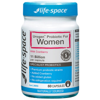 Life Space/生命领域女性蔓越莓益生菌软胶囊瓶装60粒/瓶 澳洲进口