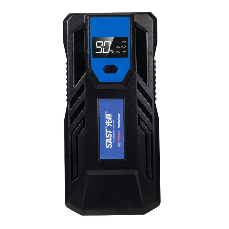 先科汽车应急启动电源12V车载电瓶充电器多功能柴汽双用移动便携大容量户外应急电源搭电宝 带照明 数显屏 电量提示