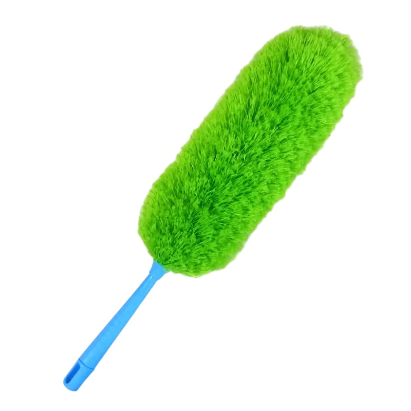 绿色[不带杆] [依丽美-吸尘神器]360°可弯曲可伸缩灰尘掸扫灰神器除尘掸子