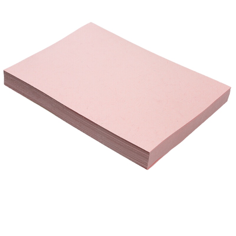 A4彩色皮纹纸 订封面皮纹纸 浅蓝色 100张装