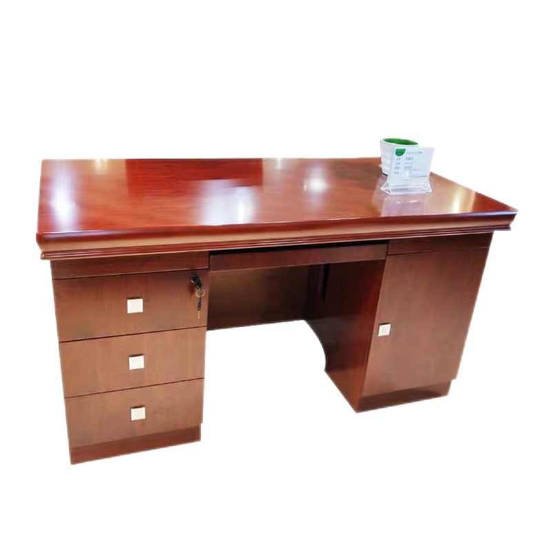 景鹏办公桌1.6米实木 JP-0025