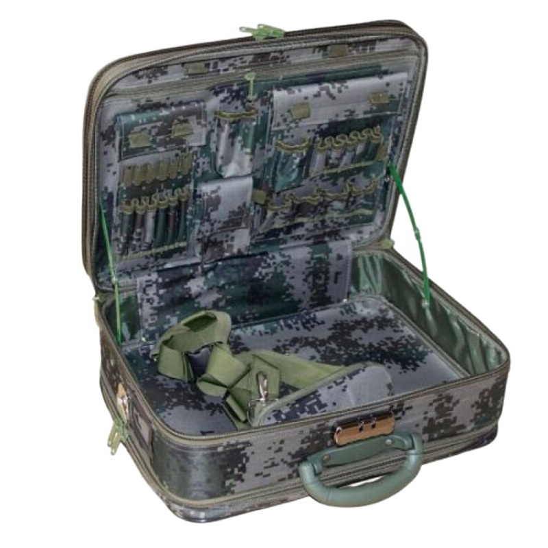 数码迷彩参谋作业箱战备作业箱手提箱参谋作业箱数码迷彩箱