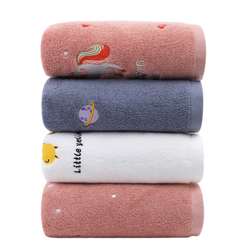 洁丽雅浴巾纯棉限定加厚大款家用吸水速干柔软不掉毛裹巾儿童适用