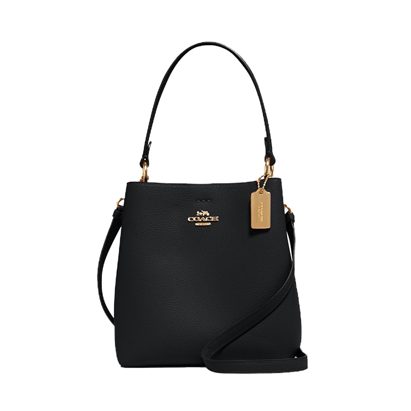 COACH 蔻驰女包 双层纯色水桶包手拎包斜挎包 1011