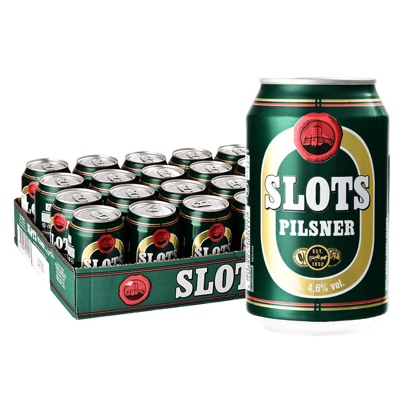 丹麦进口啤酒(ROYAL)皇家碧域比尔森黄啤酒330ml*24听整箱装