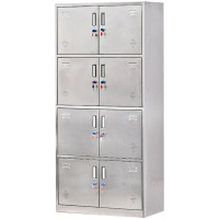 鑫金虎 不锈钢十二门更衣柜员工换衣储物柜收纳柜宿舍多门柜寄存包柜鞋柜碗柜铁皮柜