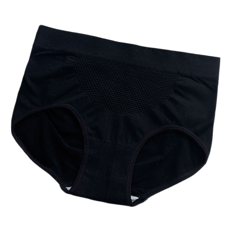 女士收腹内裤女棉档中腰无痕性感三角裤S身新款裤头女 臻依缘