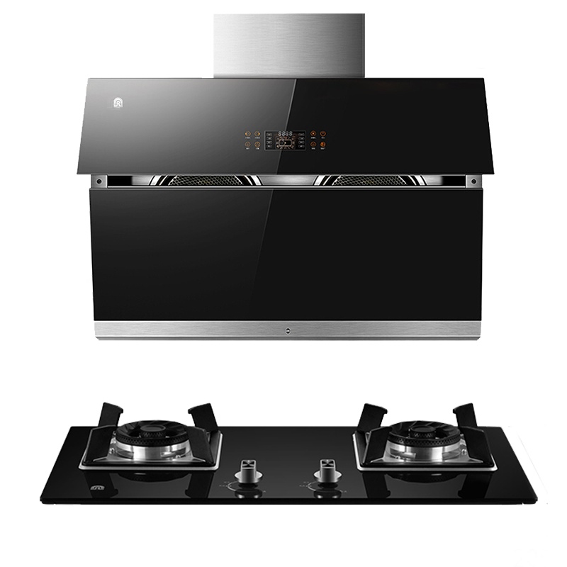 容声(RONGSHENG)油烟机燃气灶具套餐RSP758(自动洗)+QP09 侧吸式18m³双电机4.5KW(液化气)