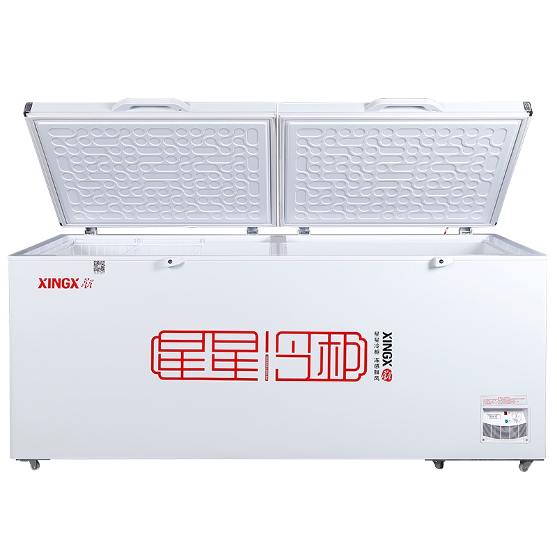 星星(Xingx)BD/BC-1098GE冰柜975升冷柜厨房商用保鲜设备卧式大容量冷藏冷冻转换单温冰柜一级能耗