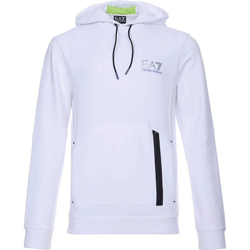 EMPORIO ARMANI EA7 阿玛尼 男士棉/聚酯纤维连帽卫衣套头衫 3GPM76 PJJ5Z