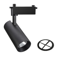 西顿照明 黑色轨道灯 S-L1a 35W 鲜花区3000K 25°