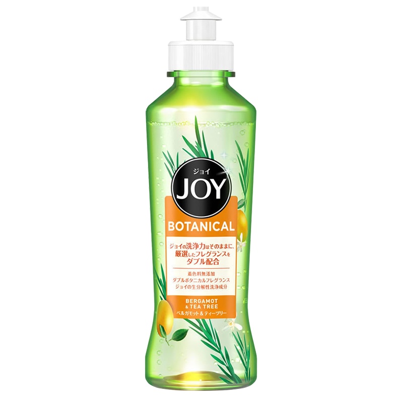 [洋甘菊香]宝洁(Procter&Gamble) 日本原装 Joy超浓缩去油污洗洁精洗涤剂 除菌护手190ml 瓶装