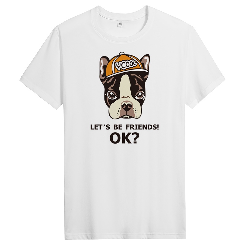 纯棉短袖t恤男士春夏季休闲青年时尚修身圆领上衣 DT10467