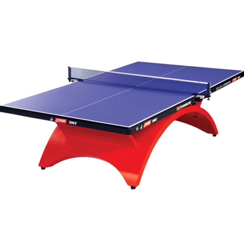 [健芬欣]红双喜 DHS乒乓球桌T2023单折式带轮可移动乒乓球台