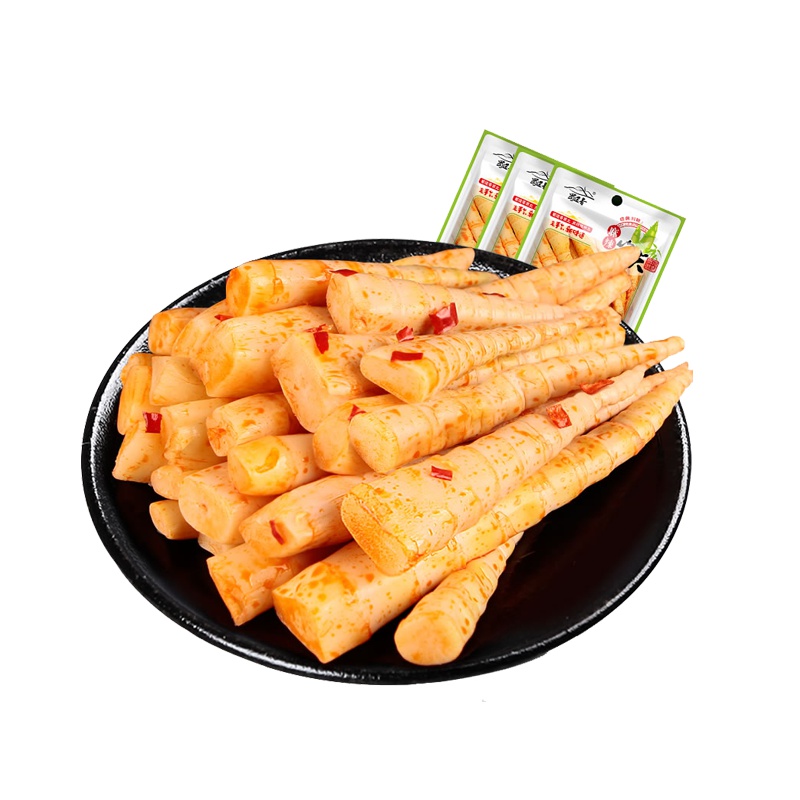 四川特产蜀道香麻辣笋尖袋装80g*2袋川味脆嫩鲜香香辣可口下饭菜