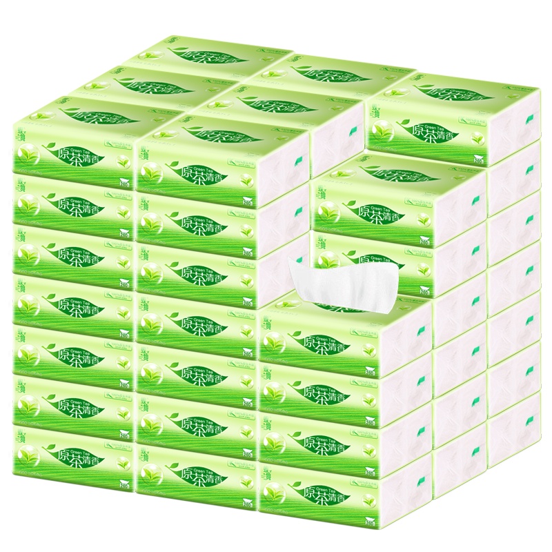 妮佳美简约抽式面纸12包