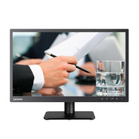 联想(Lenovo)电脑显示器 V20-10 19.5英寸LED背光可壁挂不闪屏 家用办公商用VGA接口 黑色