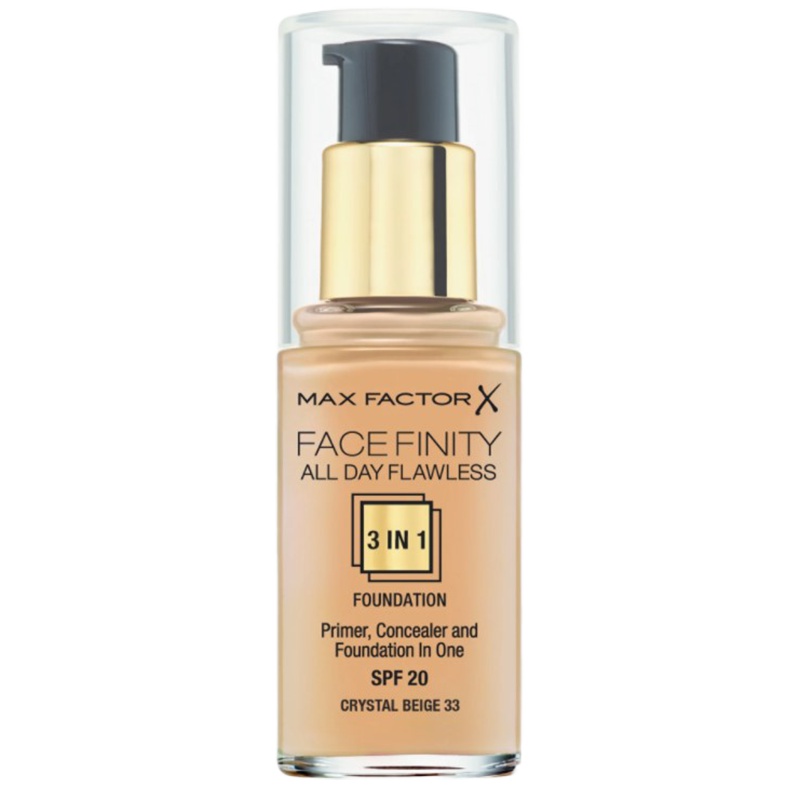 MAXFACTOR 蜜丝佛陀 三合一防晒粉底液 30毫升 #33水晶白