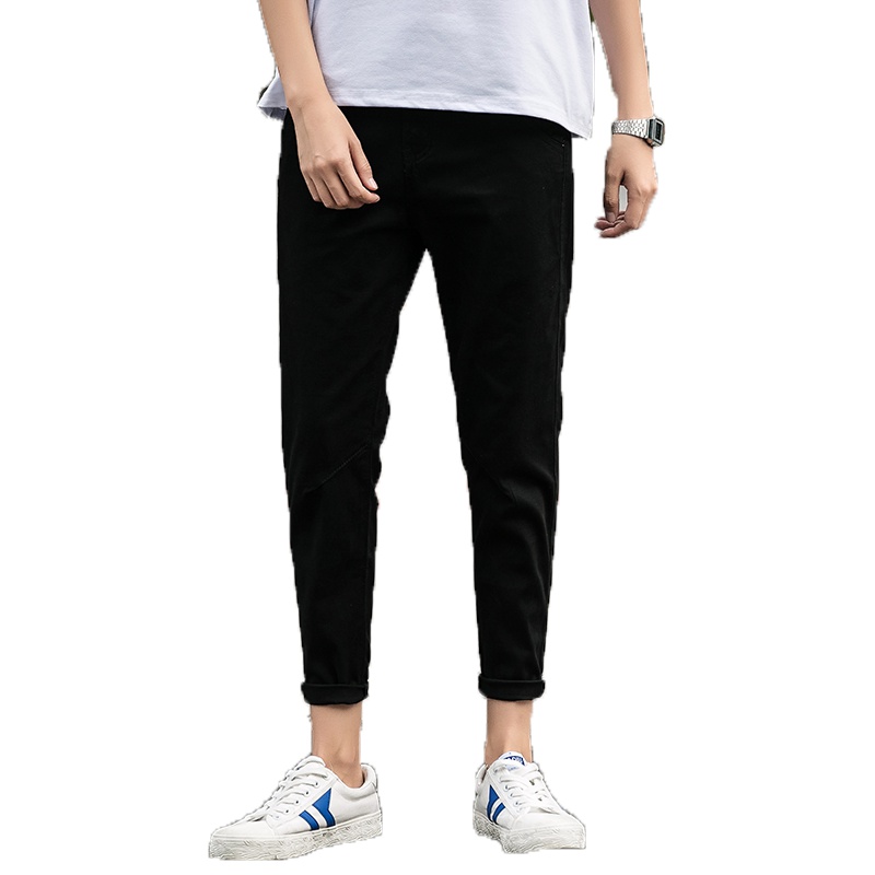 超音狼春夏款 纯色休闲九分裤MP-909