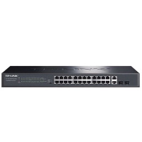TP-LINK 非网管标准POE供电交换机 TL-SL1226P-Combo 24口百兆 POE供电 单位:个