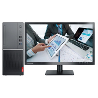 联想(Lenovo)扬天M7800d 商用台式电脑 19.5英寸屏(R5-2400 8GB 1TB 集显 无光驱 W10H)商用办公 家用娱乐 企业采购学生用机性价比机
