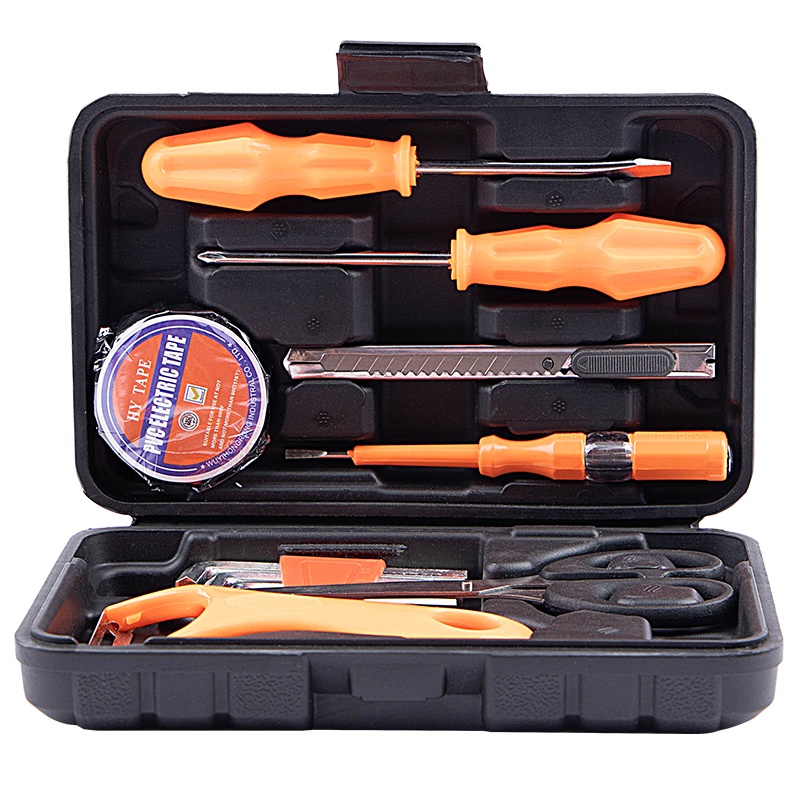 卓顺杰工具组合套装五金工具9件套家用螺丝刀工具组套 耐用工具套装