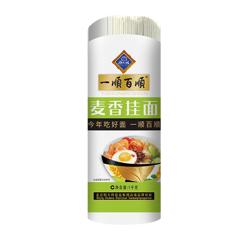 厨大妈一順百順麦香挂面1000g
