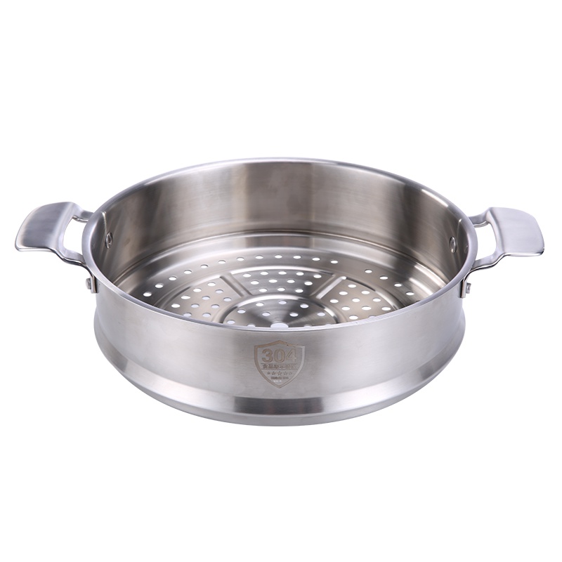 原装304不锈钢家用大蒸笼32cm蒸格蒸屉蒸馒头的蒸层