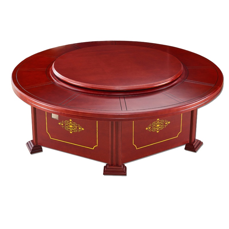 卡里鳄大圆桌餐桌折叠大圆桌KLE—ZDD04饭店圆桌中式饭桌大圆桌大桌面餐桌圆桌