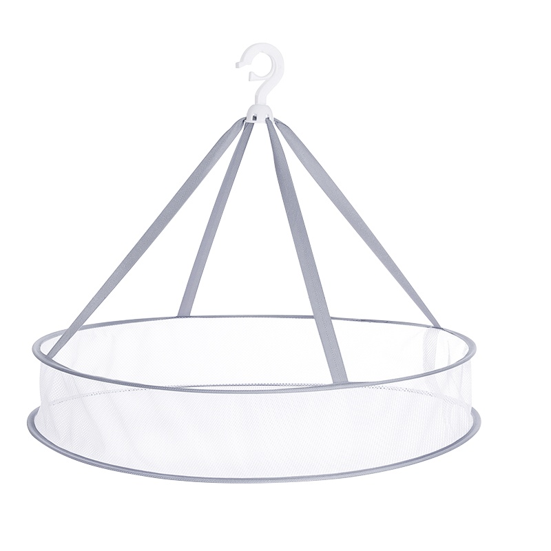 壹志晾衣网晒袜子神器 晾衣篮晾晒网毛衣服羊毛衫平铺的网兜 家用专用晾衣架晒衣篮加厚大号双层